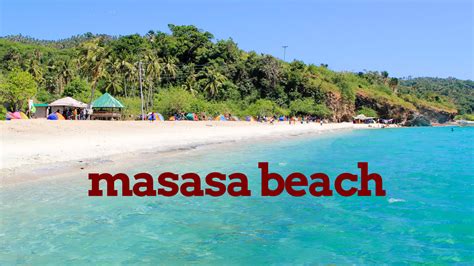 beach resorts in tingloy batangas|Masasa Beach .